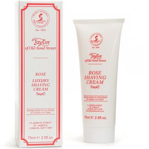 Taylor of Old Bond Street Crème Shaving Cream Rose Tube