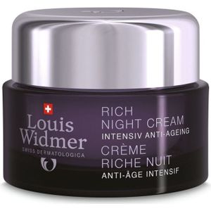 Louis Widmer Nachtcrème Intensief Anti-Ageing Gezicht Rich Night Cream