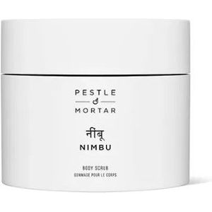 Pestle & Mortar - Nimbu Body Scrub - 200gr - Exfoliërende Scrub - Citrus Geur