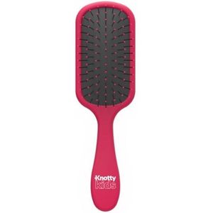 The Knot Dr. Knotty Kids Borstel Detangling Brush Razzleberry 1St