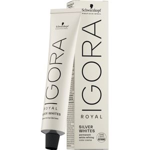 Schwarzkopf Haarverf Professional Igora Royal Silverwhites Permanent White Refining Color Creme Dove Grey