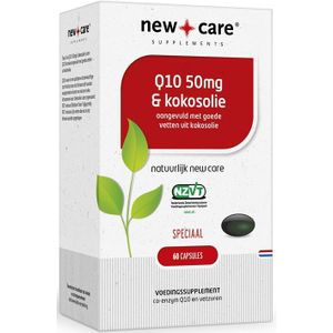 New Care Capsules Speciaal Q10 50 mg. & Kokosolie