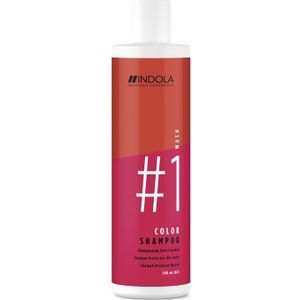 Indola Color Shampoo 300ml - Normale shampoo vrouwen - Voor Alle haartypes