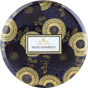 Voluspa Geurkaars Japonica Collection Moso Bamboo 3 Wick Tin Candle