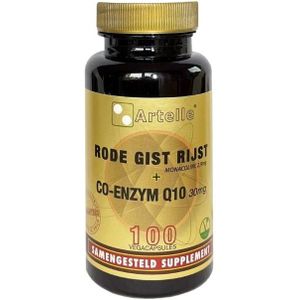Artelle Capsules Rode Gist Rijst + Co-Enzym Q10