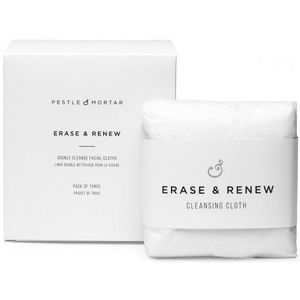 Pestle & Mortar - De Dubbelzijdige Washand - 3 Stuks - Cosmetisch Doekje
