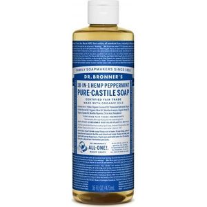 Dr. Bronner's Gel Peppermint 18-in-1 Pure-Castile Soap