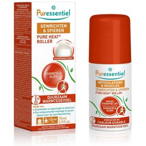 Pure Heat Roller - Spierbalsem - Effectieve Verlichting - 14 Essentiële Oliën