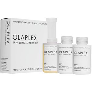 Olaplex - Traveling Stylist Kit - Haarstyling - 2x 100ml No.2 Bond Perfector en 1x 100ml No.1 Bond Multiplier