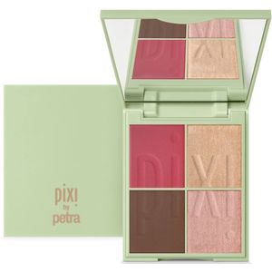 Pixi Compact Poeder Cheeks Nuance Quartette Honey Nectar 12gr