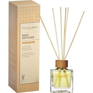 Mandarijn Geurstokjes Atelier Rebul (120ml) - Fruitige Kamergeur - Heerlijke Interieurparfum