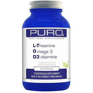 Puro Capsules L-Theanine Omega 3