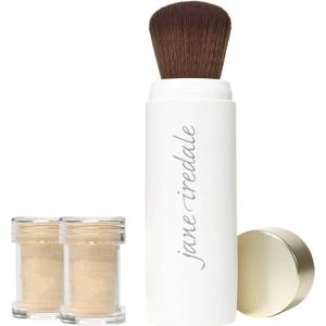Jane Iredale Penselen Make-up Kwast Powder-Me SPF Refillable Brush SPF30