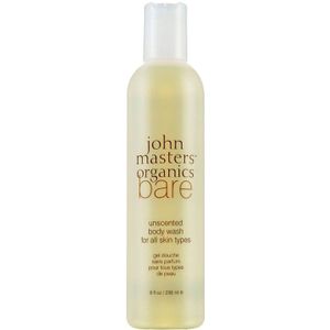 John Masters Organics Skincare Bodycare Unscented Body Wash Gel 236ml