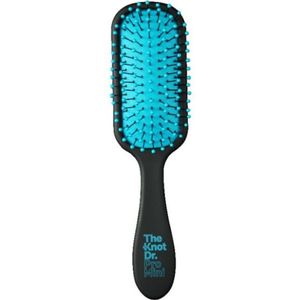 The Knot Dr. Pro Mini Borstel Black Smaller Brush Marine Pad 1st