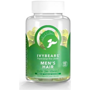 Ivy Bears Gummies Men's Hair 60Stuks