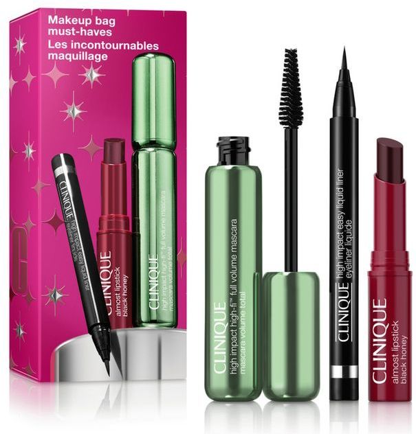 Clinique - MakeUp Bag Must-Haves Set - Make-upset - Bevat Mascara en Eyeliner