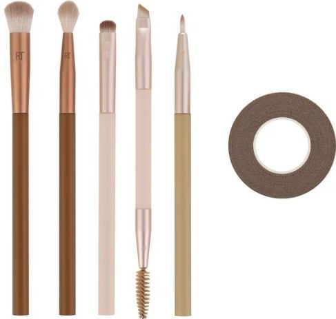 Real Techniques - Daily Swipe Eye Set - 7-delige Make-upkwastenset - Dierproefvrij