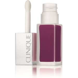 Clinique Make-Up Lip Pop Pop Liquid Matte Lipstick + Primer 08 Black Licorice Pop - 6ml