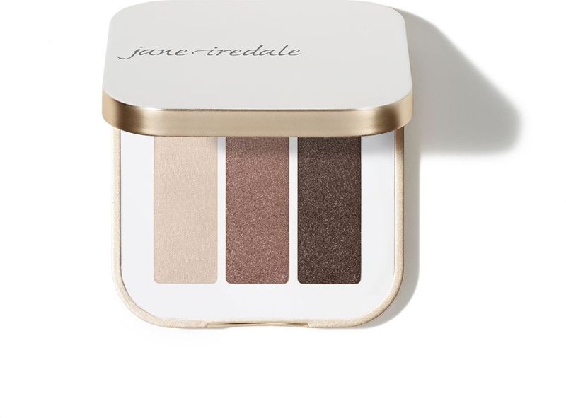 jane iredale - PurePressed Eye Shadow Triple - Oogschaduw - Pink Quartz - 0.7 gr