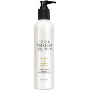 John Masters Organics - Body Milk - 236 ml - Geranium & Grapefruit
