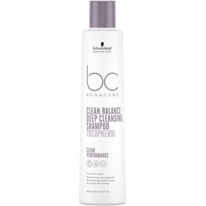 Schwarzkopf BonaCure Clean Performance Clean Balance Deep Cleansing Shampoo Tocopherol