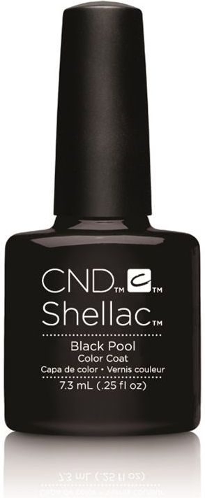 CND Nagellak Shellac Color Coat Black Pool 7,3ml