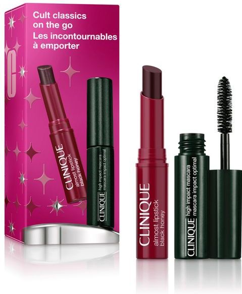Clinique - Almost Lipstick - Set - Cult Classics on The Go - Black Honey