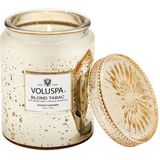 Voluspa Geurkaars Vermeil Blond Tabac Large Jar Speckle 510gr