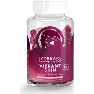 Ivy Bears Gummies Vibrant Skin 60Stuks