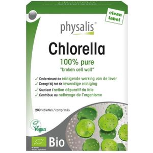 Physalis Tabletten Supplementen Chlorella 100% Pure