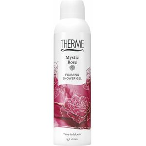 Therme Mousse Mystic Rose Foaming Shower Gel
