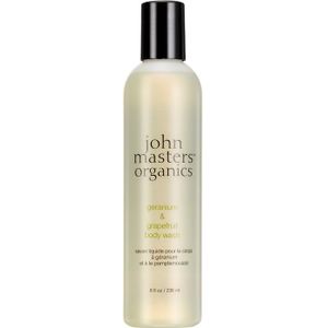 John Masters Organics Skincare Bodycare Geranium & Grapefruit Body Wash Gel 236ml