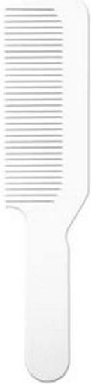 Denman - Jack Dean Flattop Clipper Comb - Wit - Professionele Haarborstel