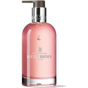 Molton Brown Gel Delicious Rhubarb & Rose Hand Wash Glass Bottle 200ml
