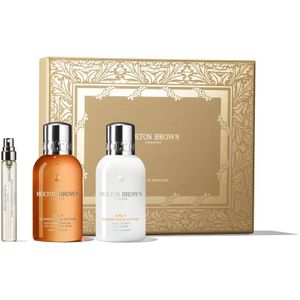 Molton Brown - Sunlit Clementine & Vetiver - Geurset - Reisformaat - 3 Stuks