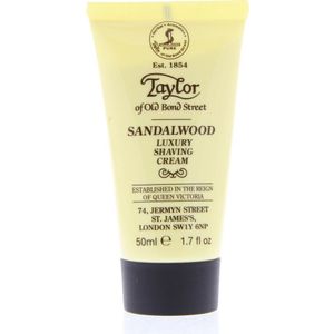 Taylor of Old Bond Street Crème Shaving Cream Sandalwood Tube