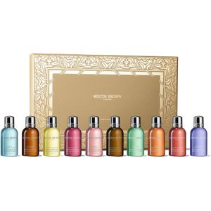 Molton Brown - Stocking Filler Giftset - Wellness Geschenkset - 10 Bad- en Douchegels - 50ml per stuk