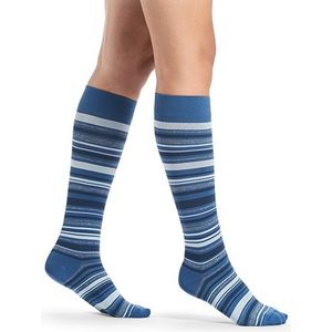 Sigvaris - Microfiber Shades - Steunkousen - Blauw - Gestreept