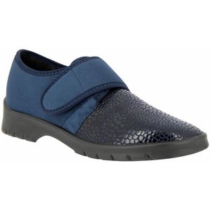 Varomed - Strasbourg - Lage Verbandschoenen - Zwart - Croco Stretchmateriaal