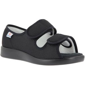 Varomed Göteborg - Verbandschoen - Zwart - Orthopedische Zorgschoen met Klittenband - Wasbaar