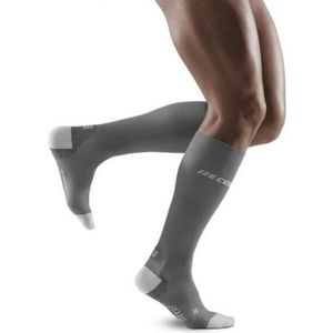 CEP Run Ultralight Socks Grijs/Licht Grijs