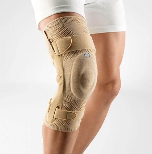 Bauerfeind GenuTrain S Pro Kniebrace Beige