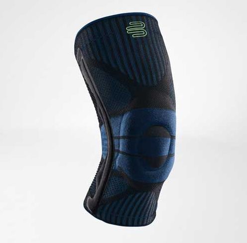 Bauerfeind Sports Knee Support Kniebrace - S - Zwart