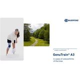 Bauerfeind - GenuTrain A3 - Kniebrace - Zwart - Ademend Train-breisel