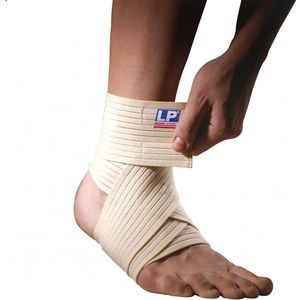 LP Support - Enkelbandage - Zwart - Sterke Elastische Vezels - Verstelbaar