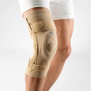 Bauerfeind - GenuTrain S Pro - Kniebrace - Zwart - Katoen