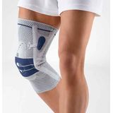 Bauerfeind Genutrain P3 Kniebrace - Maat: 1 - Kleur: Titan - Zijde: Links