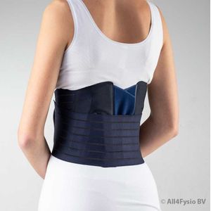 Thuasne - Lombatech - Rugbrace - Zwart - Combitex en Coolmax