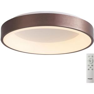 Azzardo AZ4990-Dimbare LED plafondlamp SANTANA LED/50W/230V brown+RC